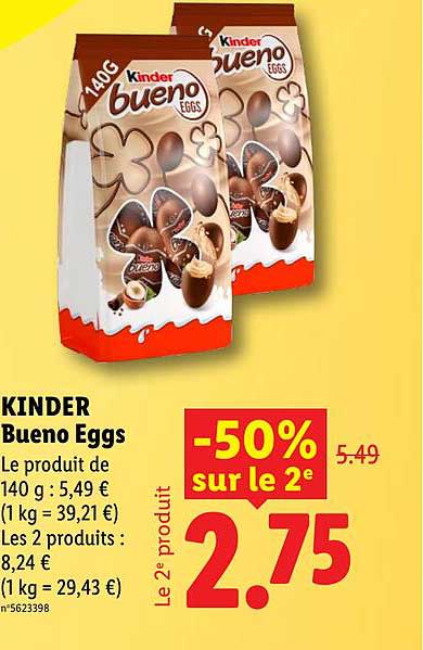 KINDER Bueno Eggs