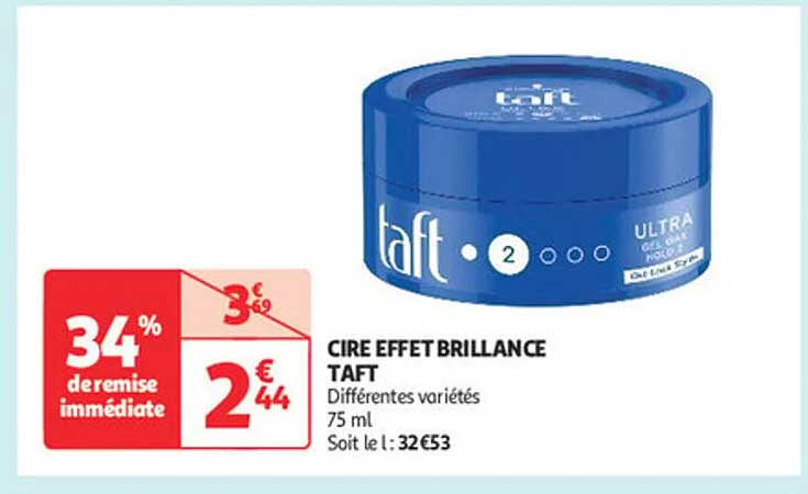 CIRE EFFET BRILLANCE TAFT