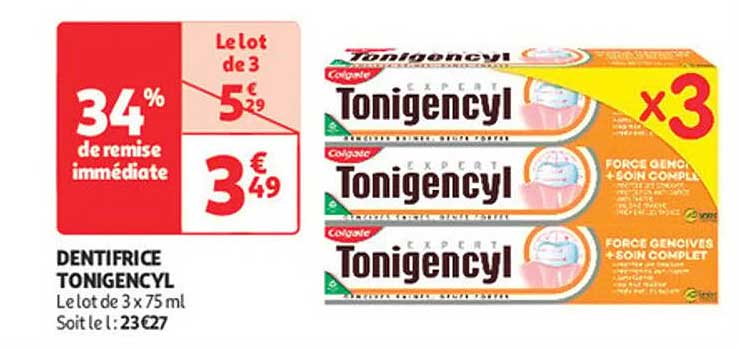 DENTIFRICE TONIGENCYL