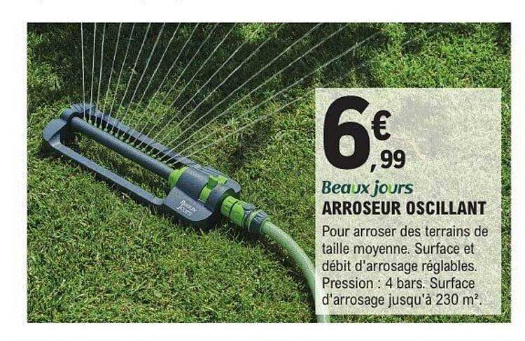 Beaux jours ARROSEUR OSCILLANT