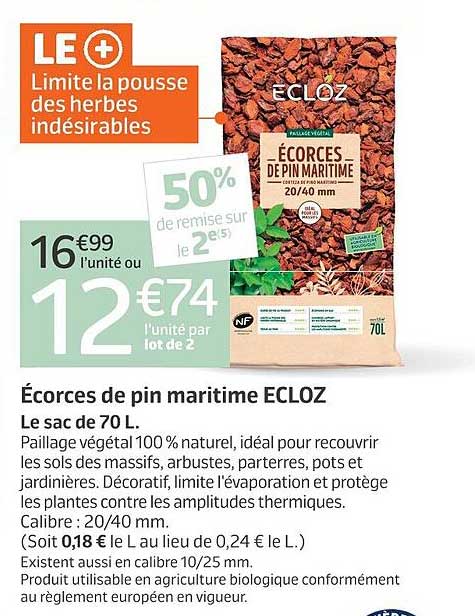 Chez Lidl Ecorce De Pin Lidl