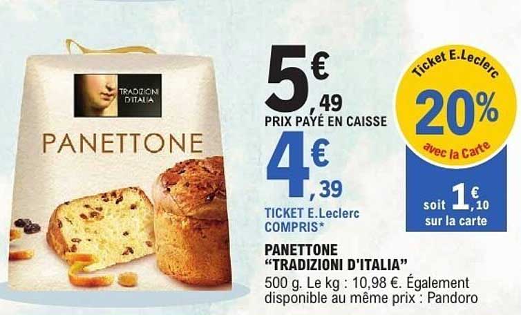 PANETTONE “TRADIZIONI D'ITALIA”