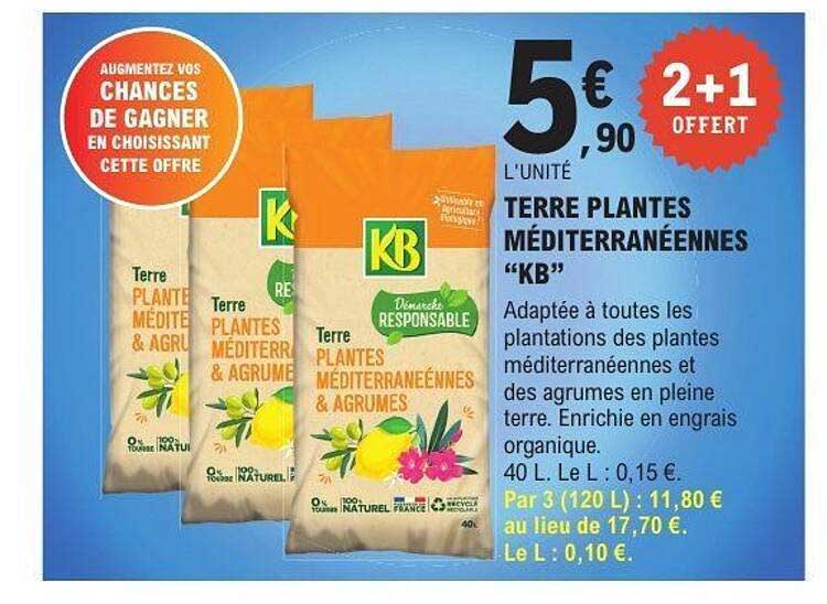 TERRE PLANTES MÉDITERRANÉENNES “KB”