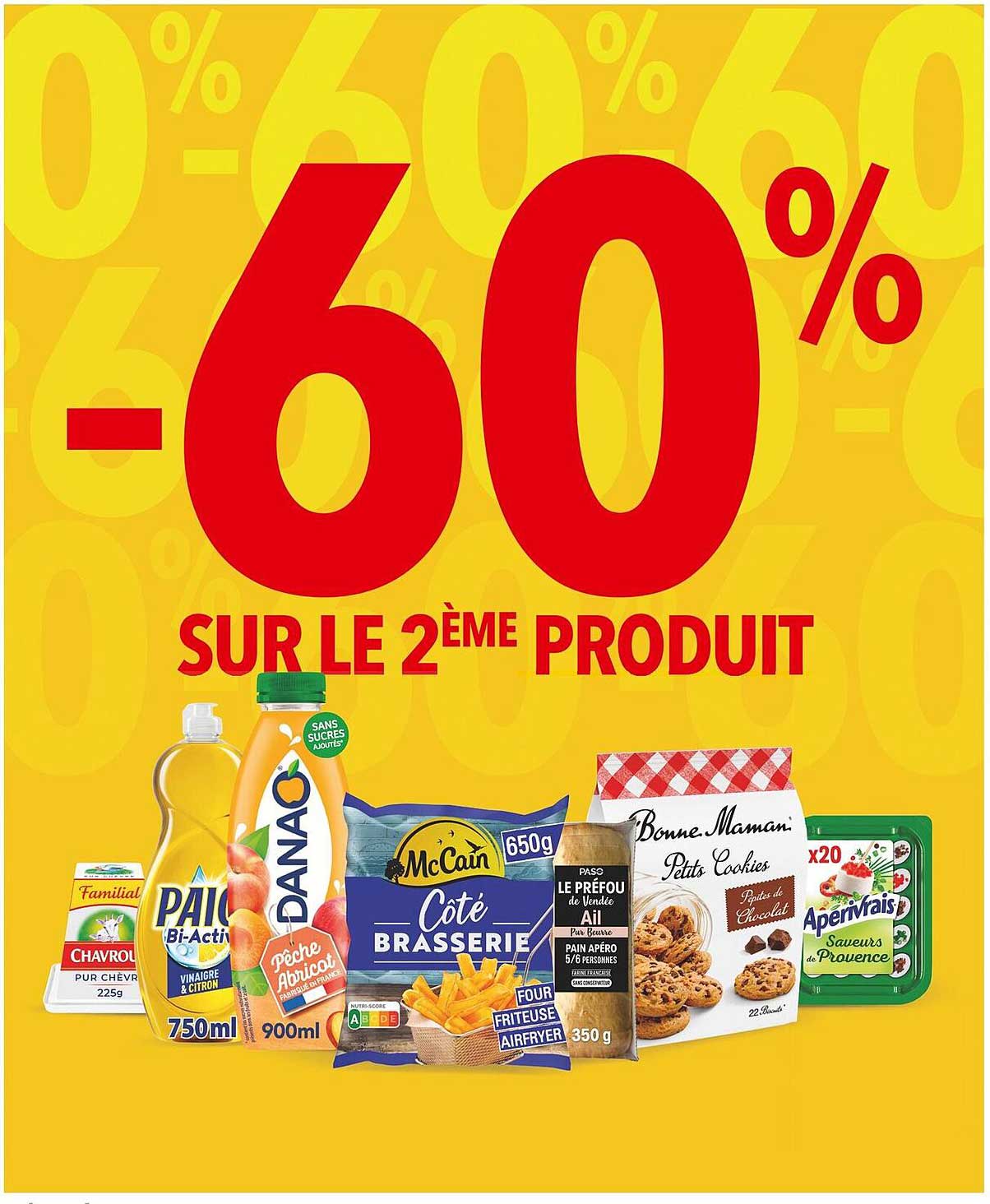 -60% SUR LE 2ÈME PRODUIT