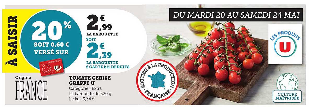 À saisir - 20% soit 0,60 € versé sur
