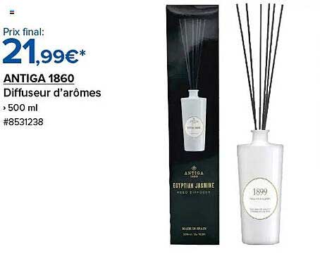 ANTIGA 1860 Diffuseur d’arômes - 500 ml