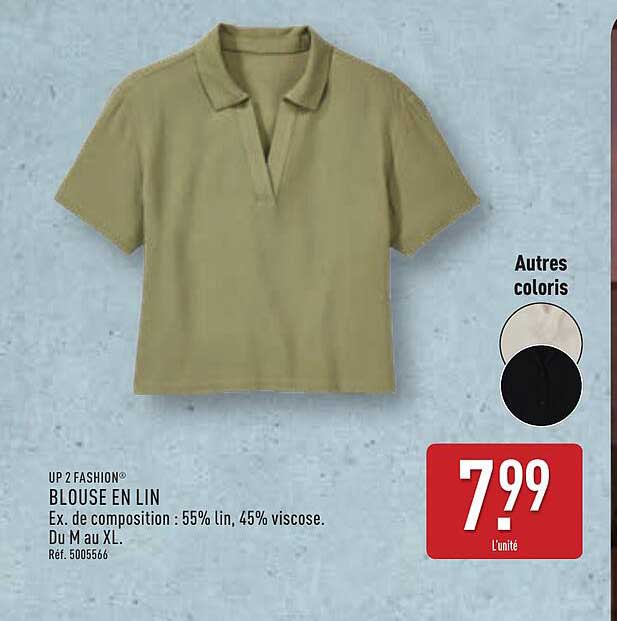 BLOUSE EN LIN