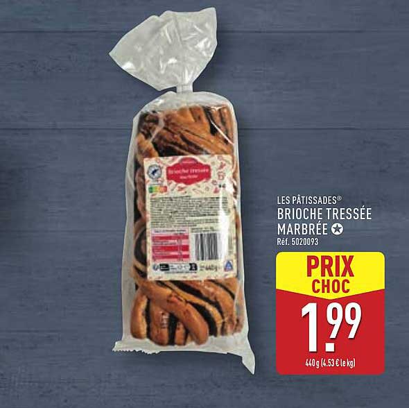 Brioche Tressée Marbrée