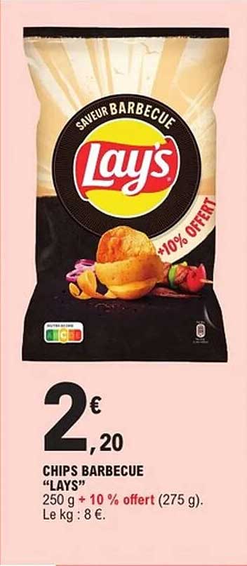 CHIPS BARBECUE “LAYS”