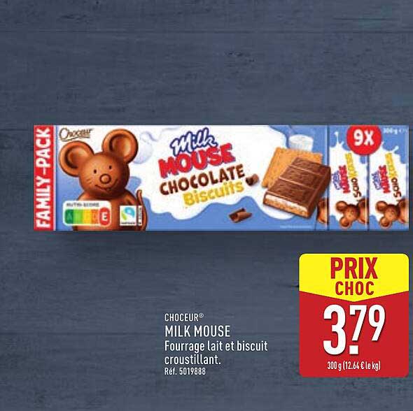 CHOCEUR® MILK MOUSE