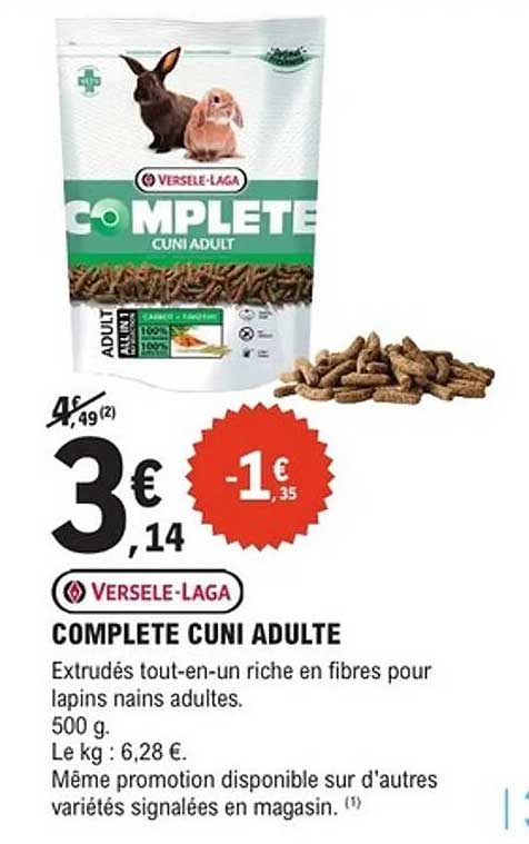 COMPLETE CUNI ADULTE