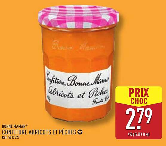 CONFITURE ABRICOTS ET PÊCHES