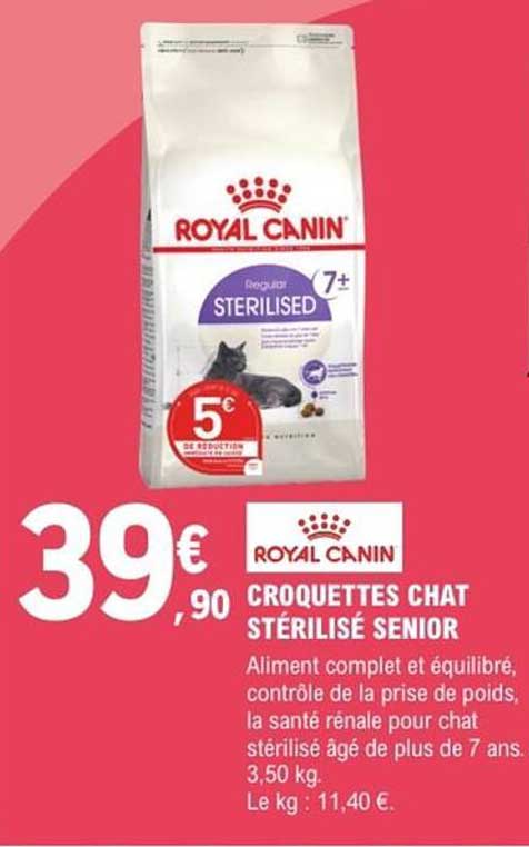 CROQUETTES CHAT STERILISE SENIOR