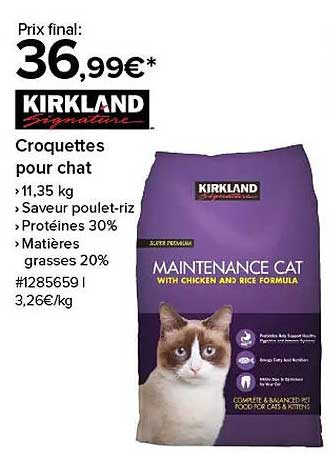 Croquettes pour chat