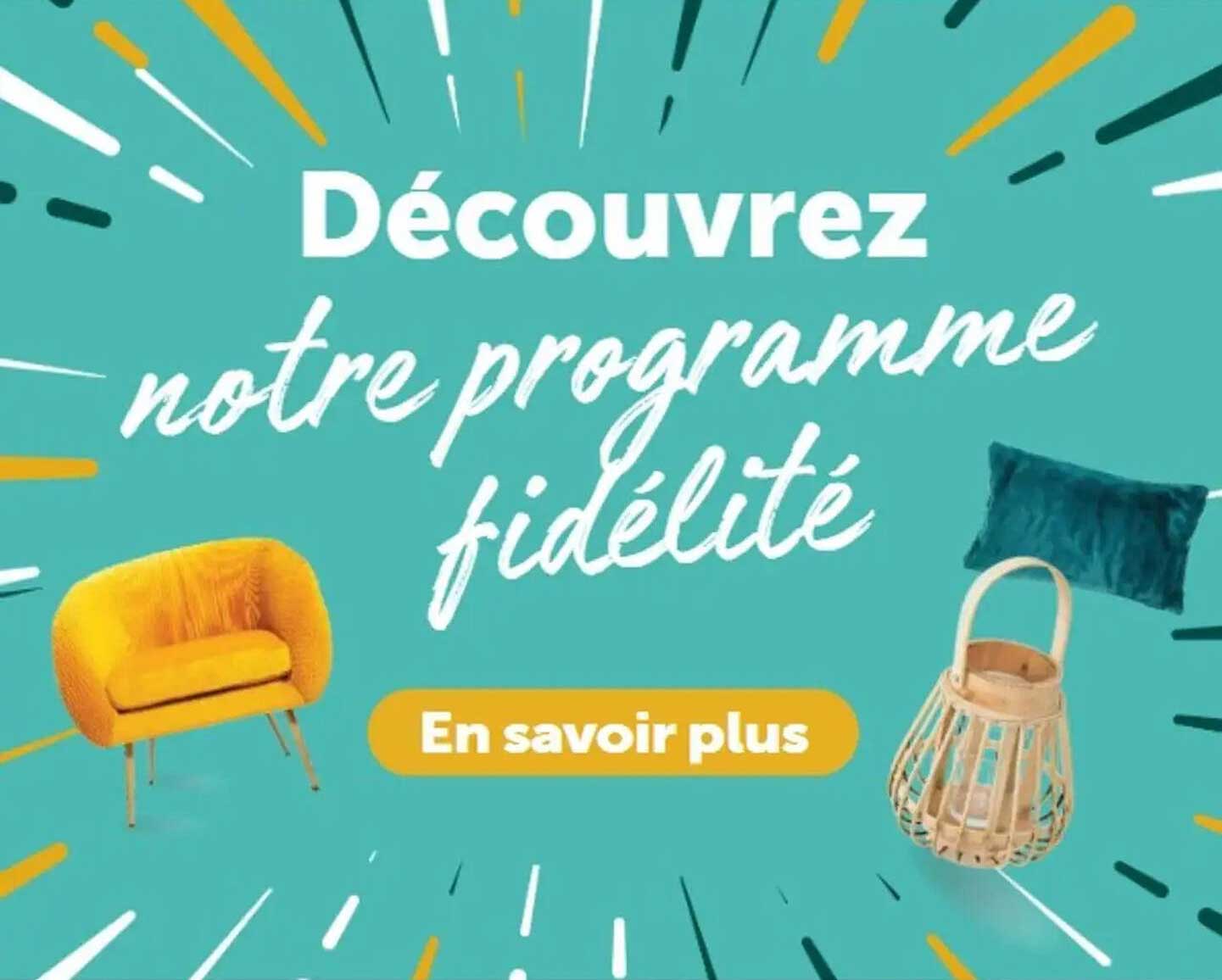 Découvrez notre programme fidélité