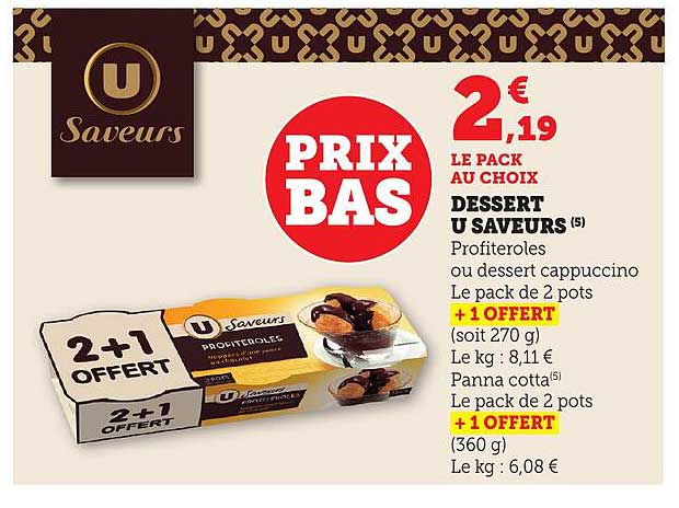 DESSERT U SAVEURS