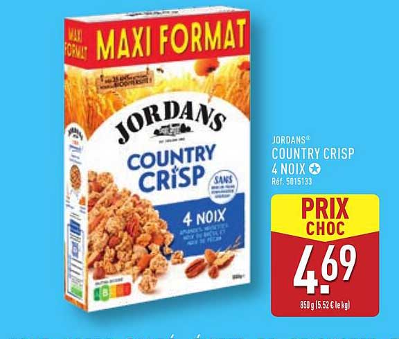 JORDANS COUNTRY CRISP 4 NOIX