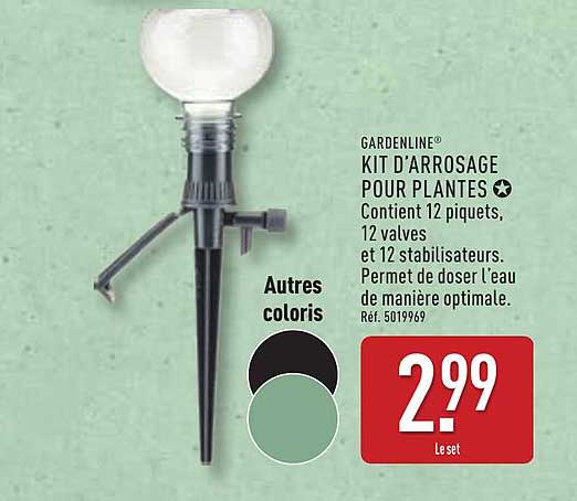KIT D'ARROSAGE POUR PLANTES