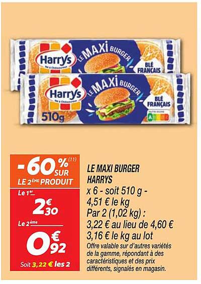 LE MAXI BURGER HARRYS