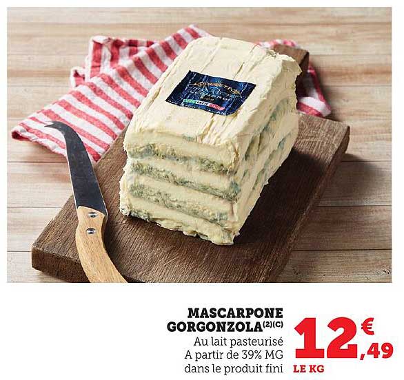 MASCAPRONE GORGONZOLA