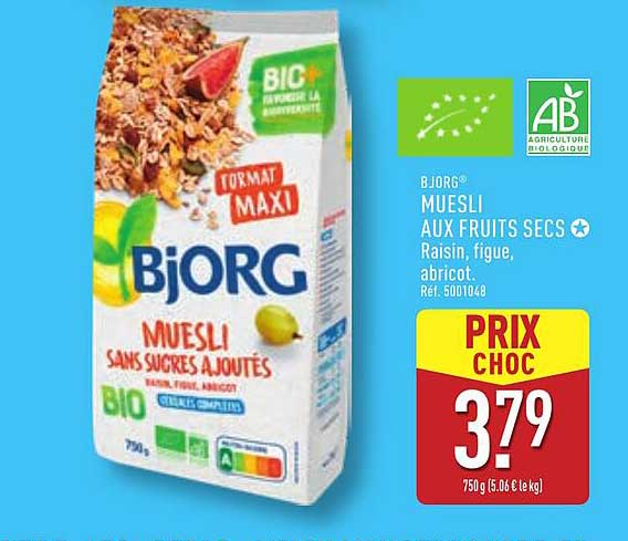 MUESLI AUX FRUITS SECS