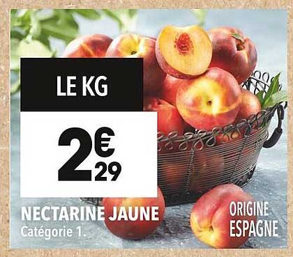 Nectarine Jaune
