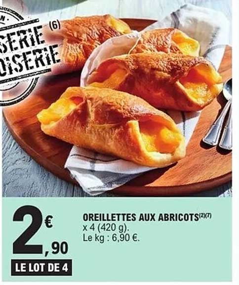 OREILLETES AUX ABRICOTS