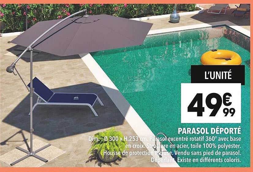 PARASOL DÉPORTÉ