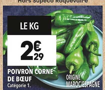Poivron Corne de Bœuf