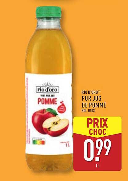 RIO D'ORO® PUR JUS DE POMME