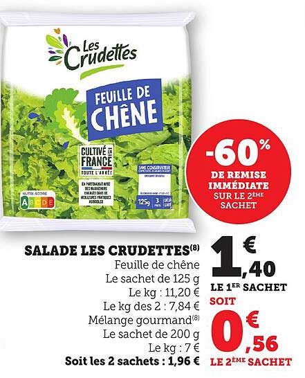 SALADES LES CRUDETTES®