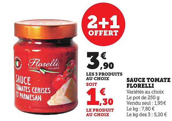 SAUCE TOMATE FLORELLI