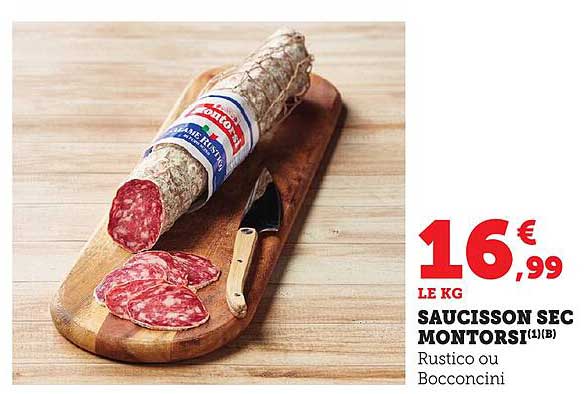 SAUCISSON SEC MONTORSI