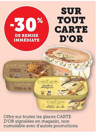 SUR TOUT CARTE D'OR
