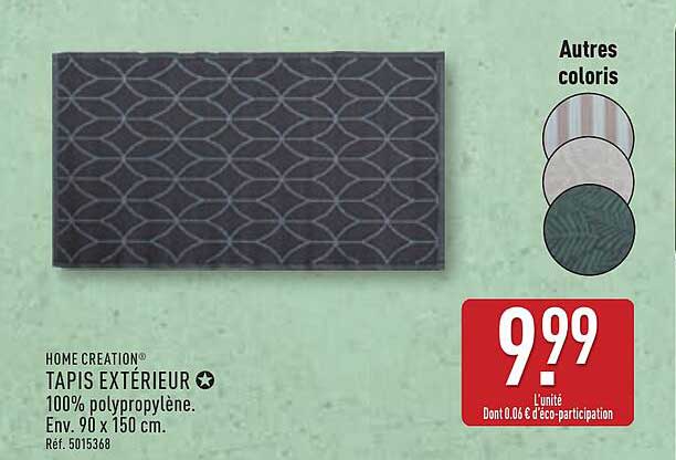 TAPIS EXTÉRIEUR