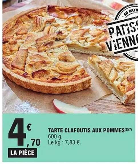 TARTE CLAFOUTIS AUX POMMES