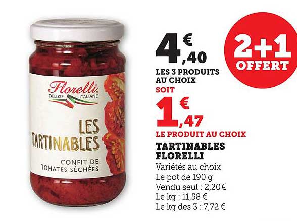 TARTINABLES FLORELLI