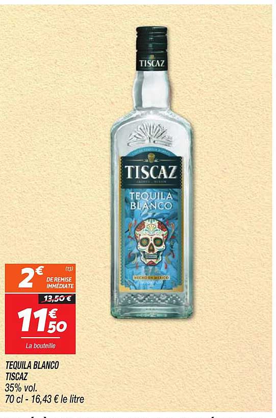 TEQUILA BLANCO TISCaz