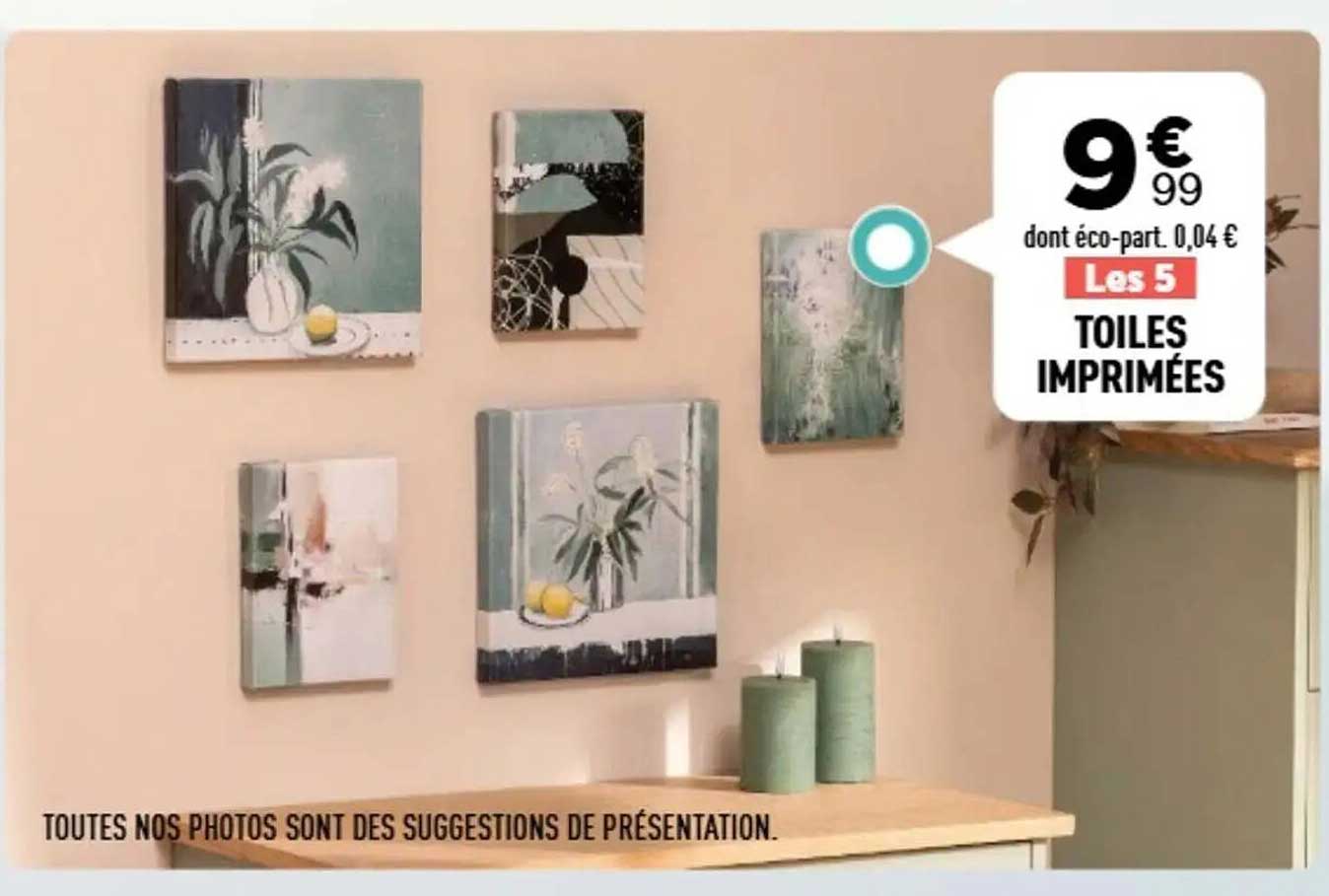 TOILES IMPRIMÉES