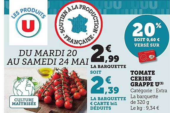 Tomate Cerise Grappe U(3)
