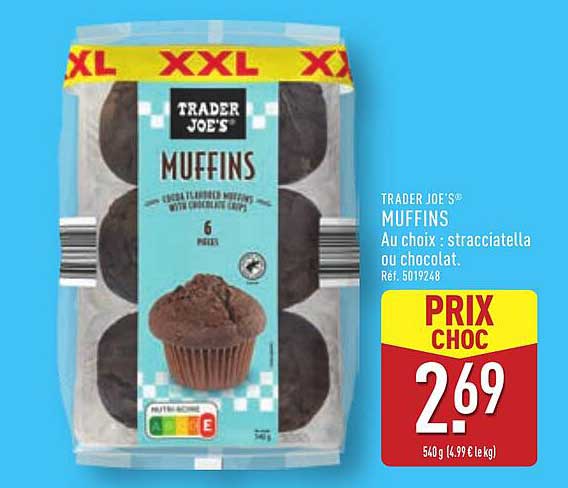 TRADER JOE'S® MUFFINS