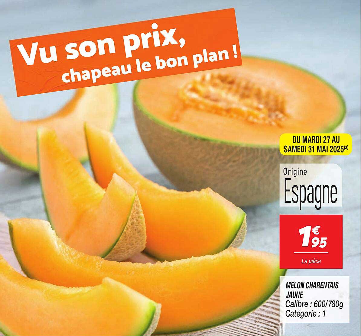 Vu son prix, chapeau le bon plan !