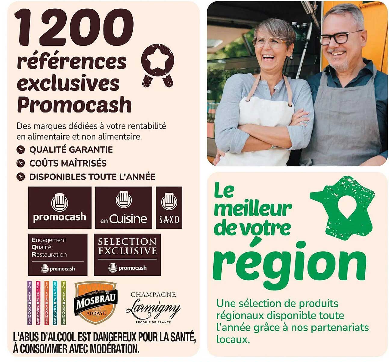 1200 références exclusives Promocash