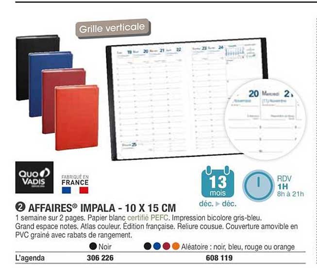 2 AFFAIRES® IMPALA - 10 X 15 CM