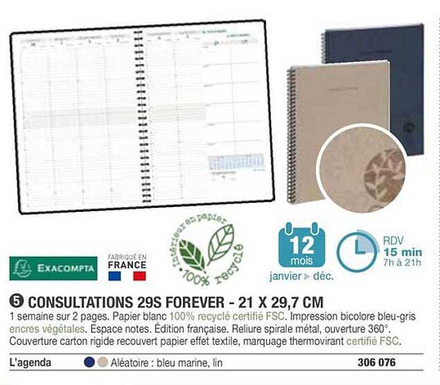 5 CONSULTATIONS 29S FOREVER – 21 X 29,7 CM