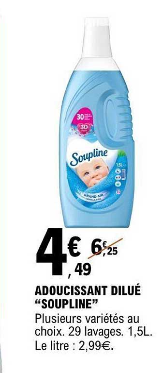 ADOUCISSANT DILUÉ “SOUPLINE”