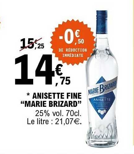 ANISETTE FINE "MARIE BRIZARD"