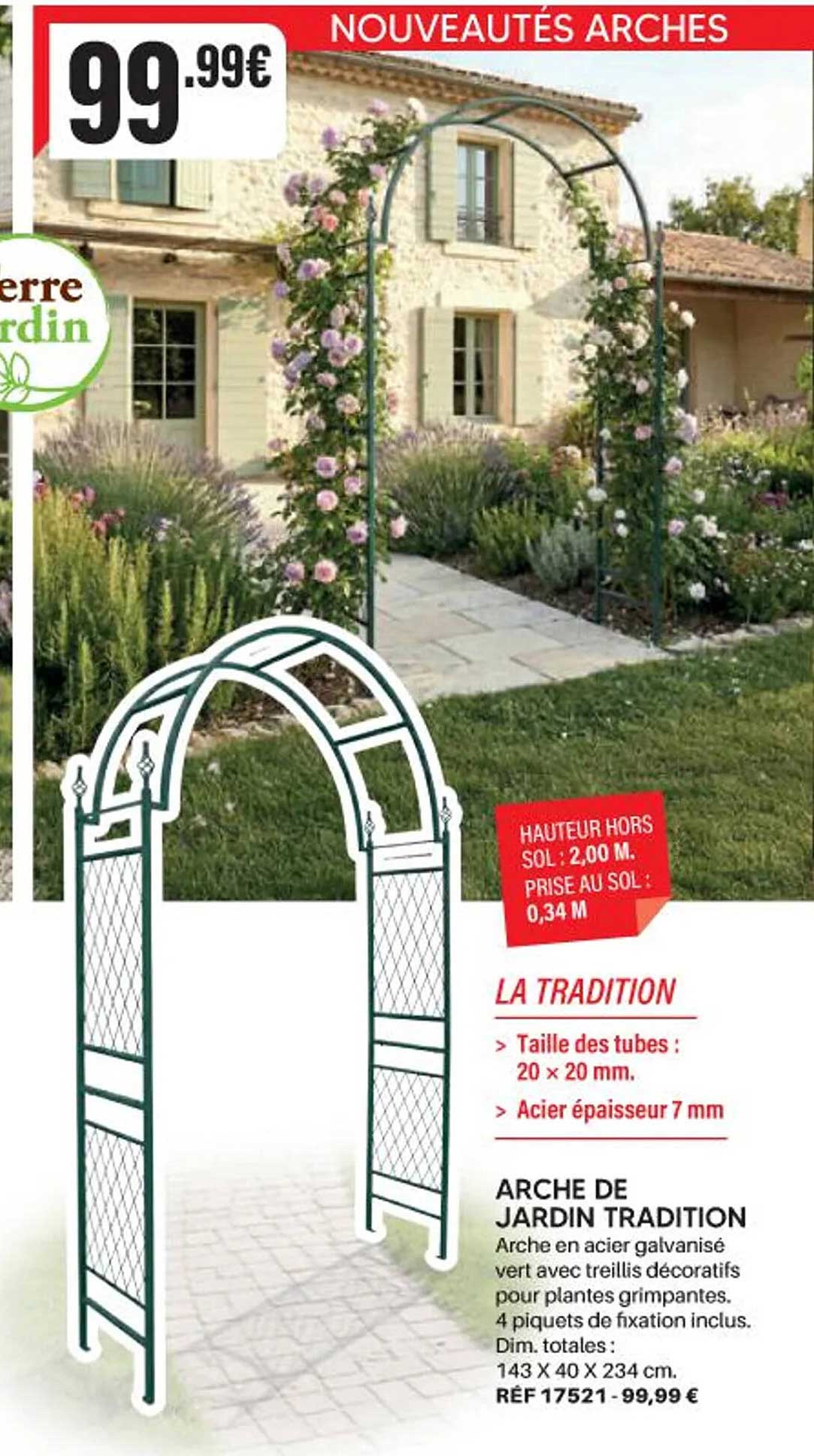 ARCHE DE JARDIN TRADITION