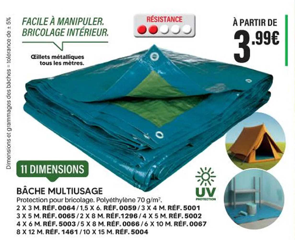 BÂCHE MULTIUSAGE