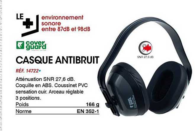 CASQUE ANTIBRUIT